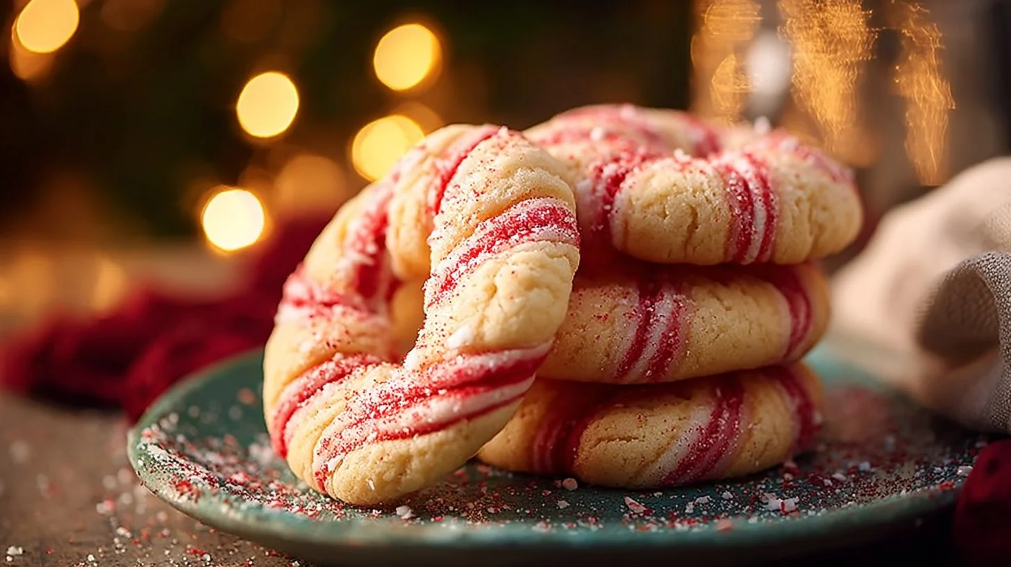 Candy Cane Cookies