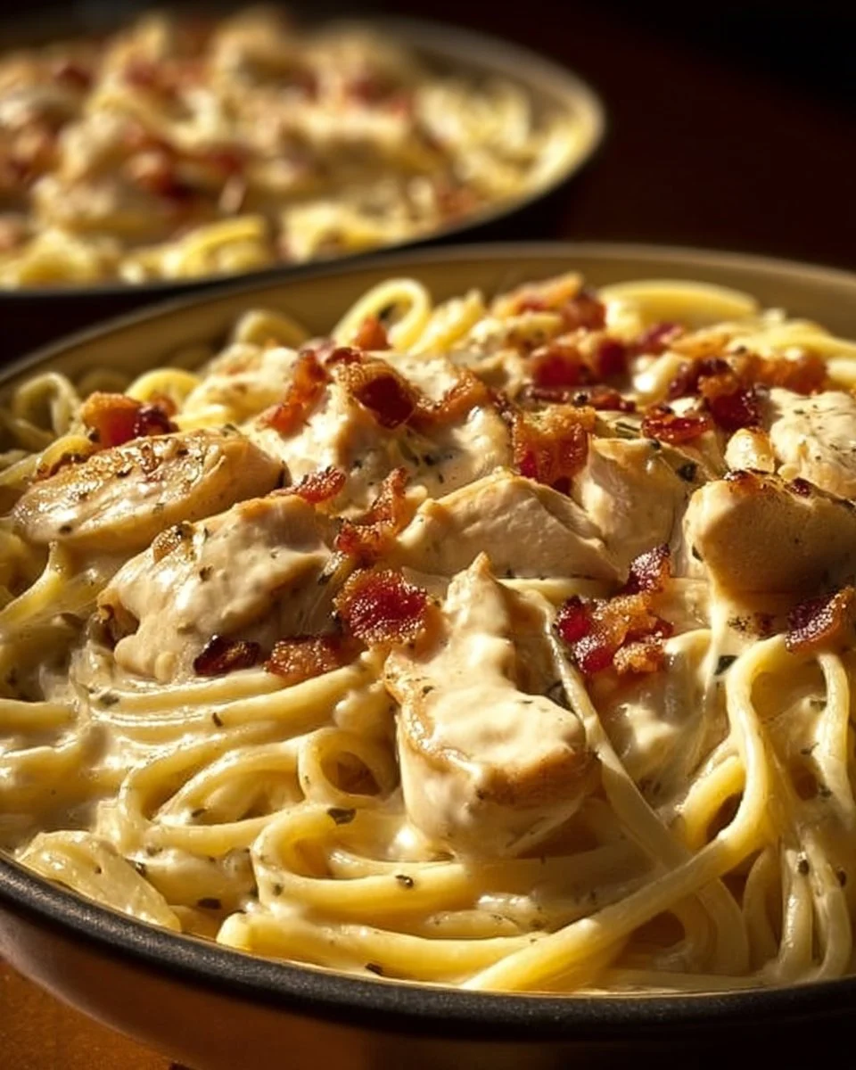 Chicken Bacon Ranch Pasta