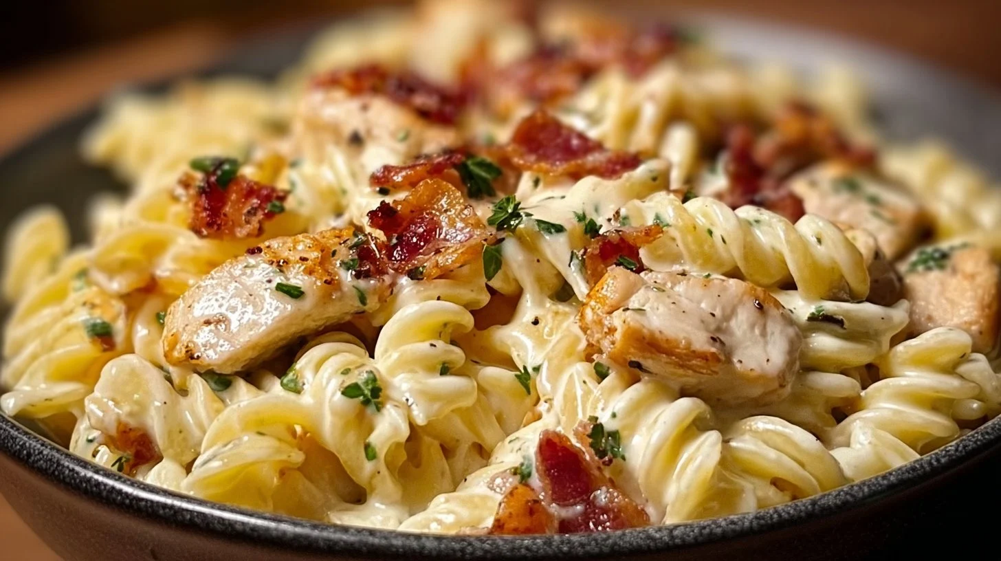 Chicken Bacon Ranch Pasta