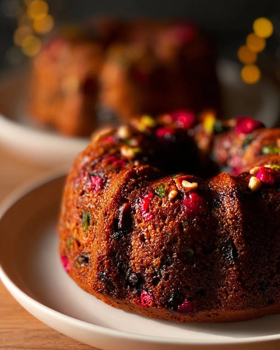 Christmas Fruit Bundt Cake