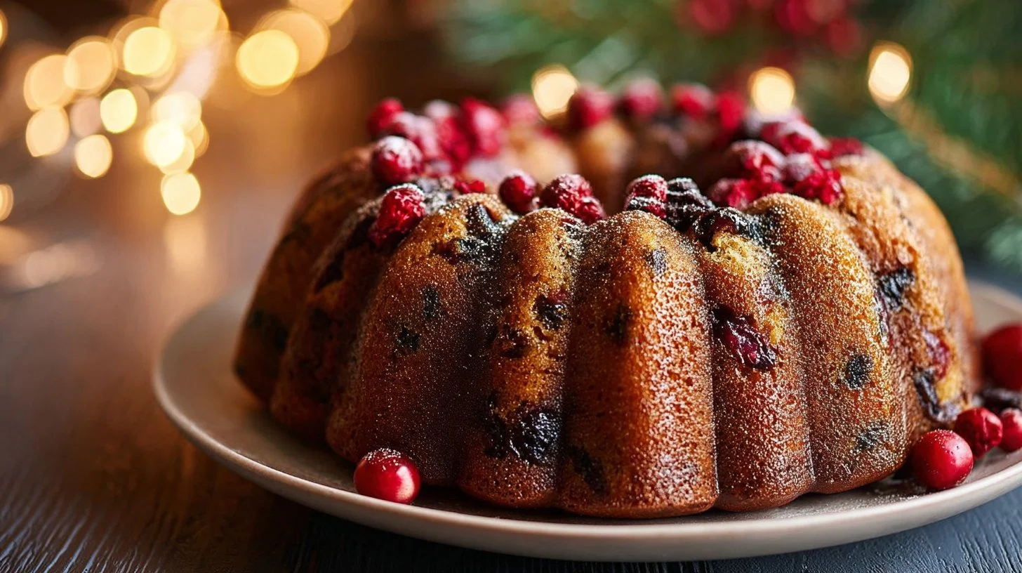Christmas Fruit Bundt Cake