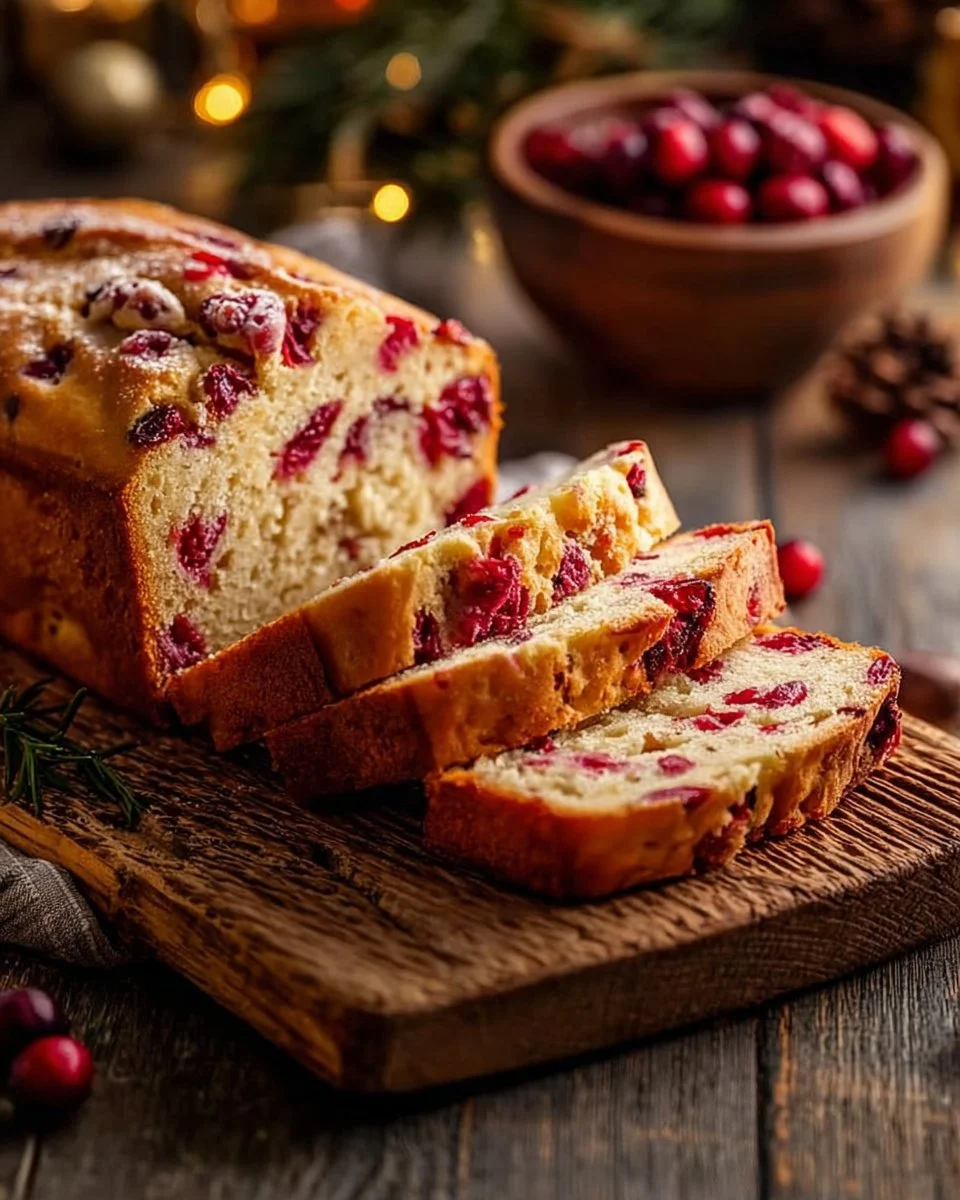 Cranberry Orange Bread