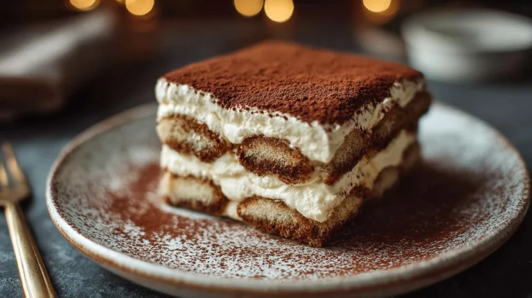 Easy No Bake Tiramisu