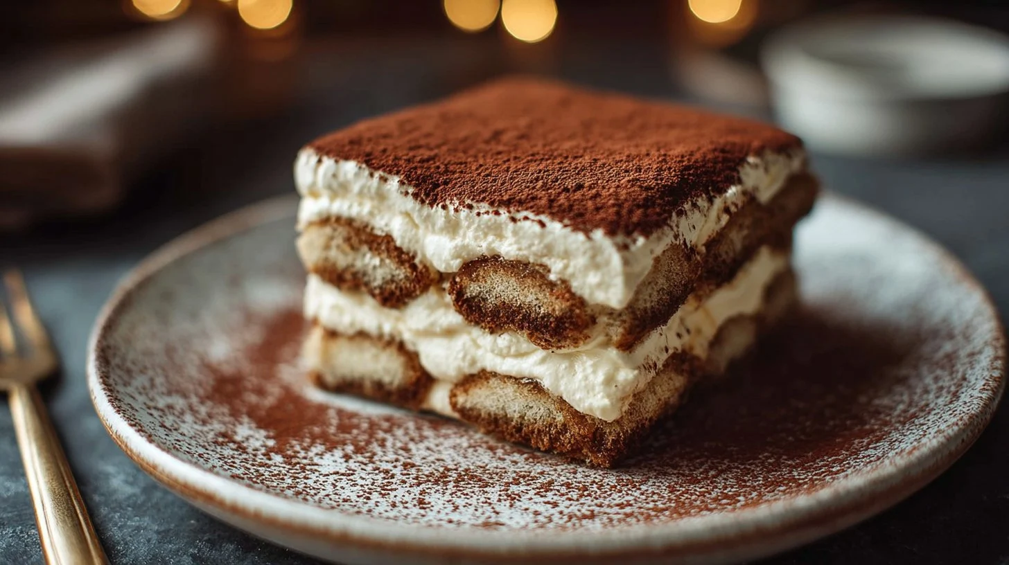 Easy No Bake Tiramisu