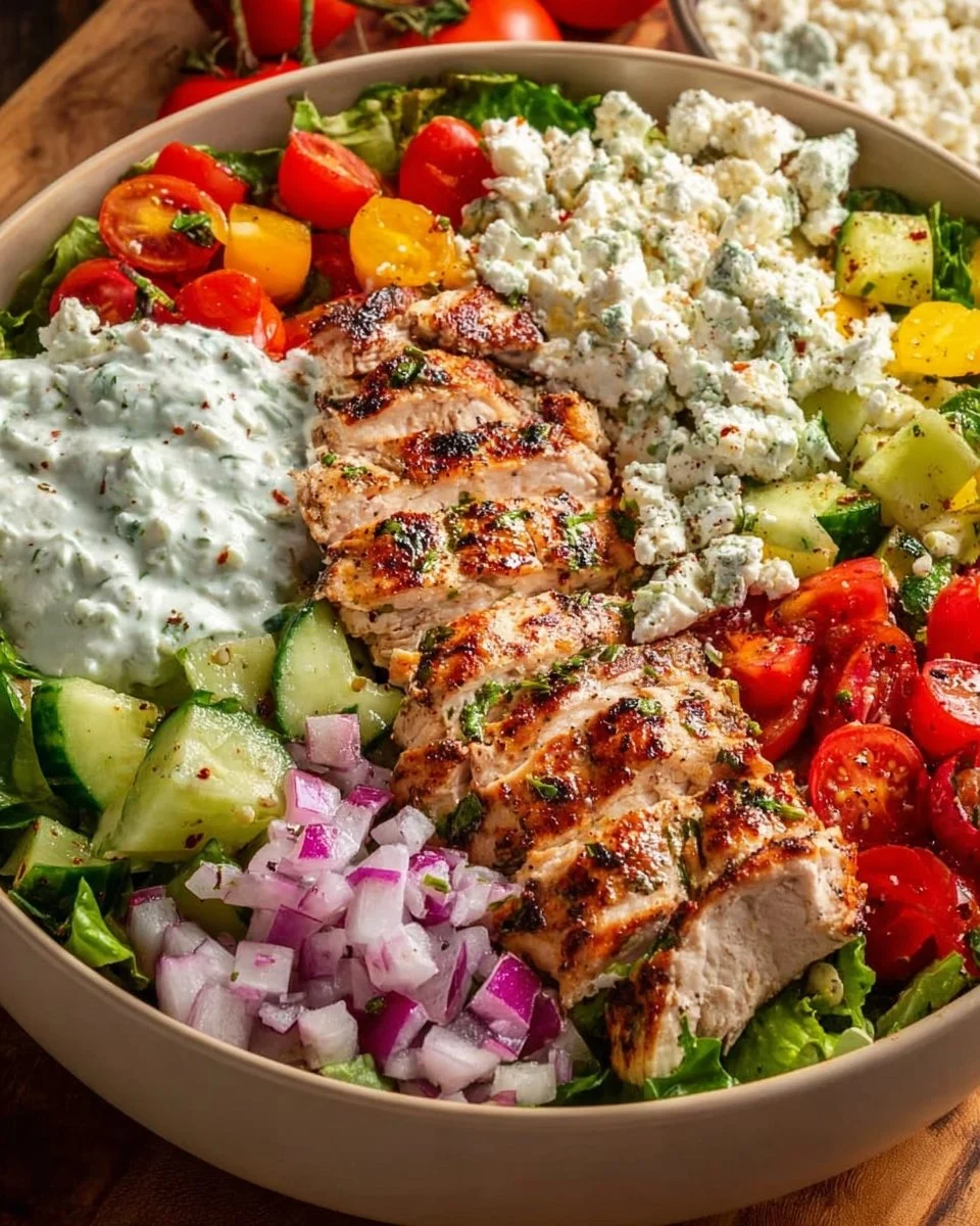 Greek Chicken Bowls