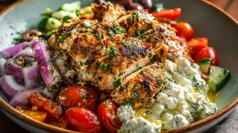 Greek Chicken Bowls