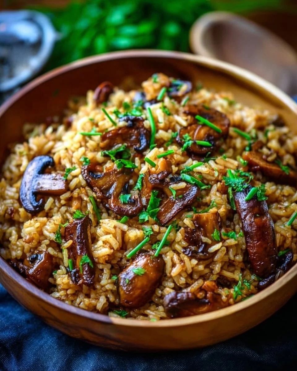 Mushroom Rice