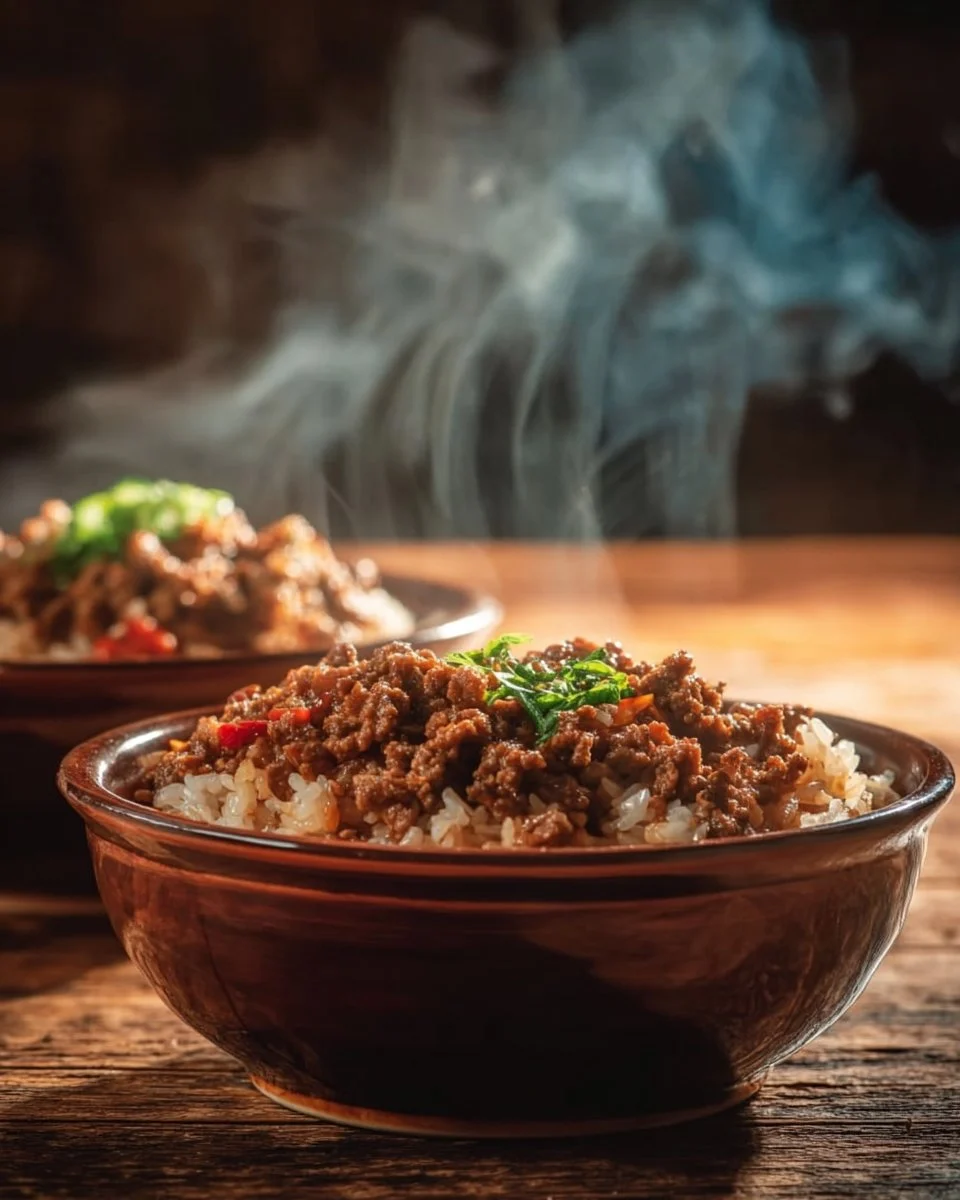 One-Pan Ground Beef and Rice