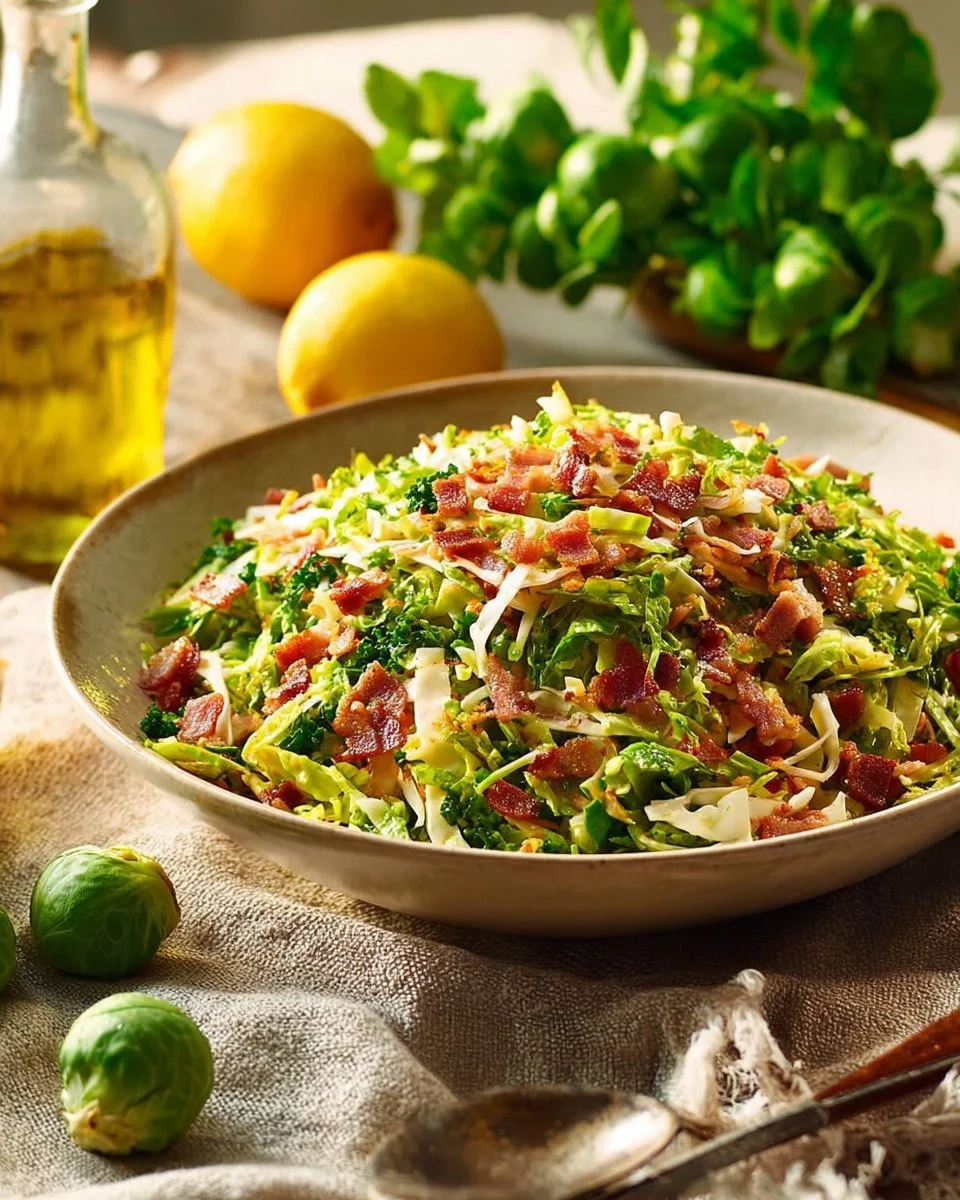 Bacon and Brussel Sprout Salad