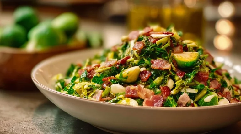 Bacon and Brussel Sprout Salad