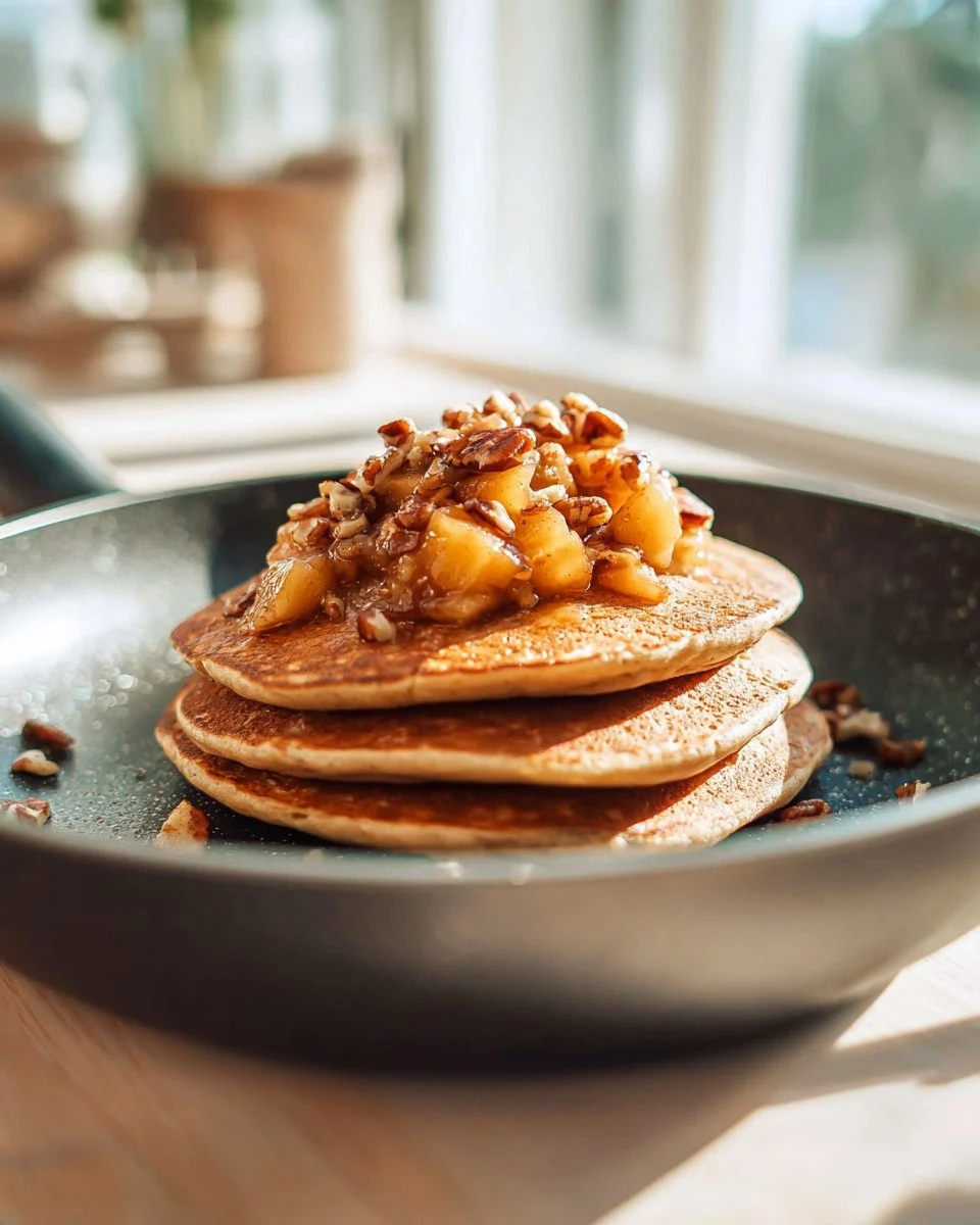 Butternut Squash Pecan Pancakes