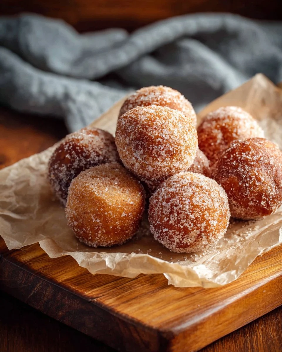 Cinnamon Sugar Donut Balls