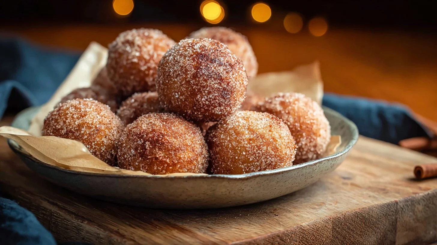 Cinnamon Sugar Donut Balls