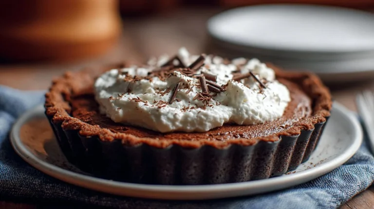 French Silk Brownie Pie