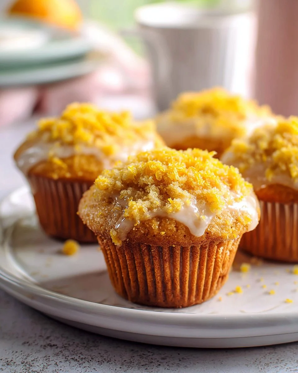 Glazed Orange Muffins