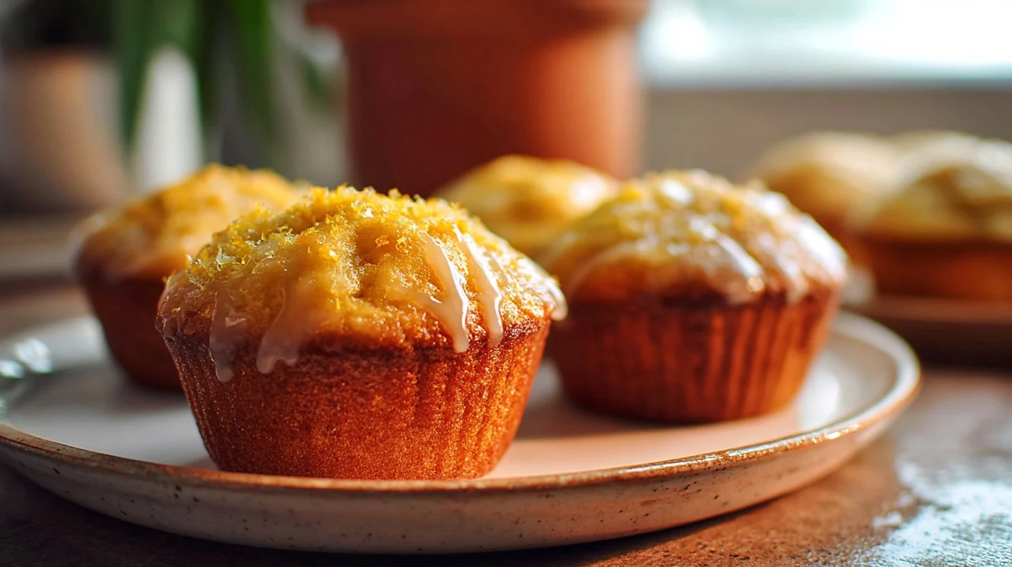 Glazed Orange Muffins