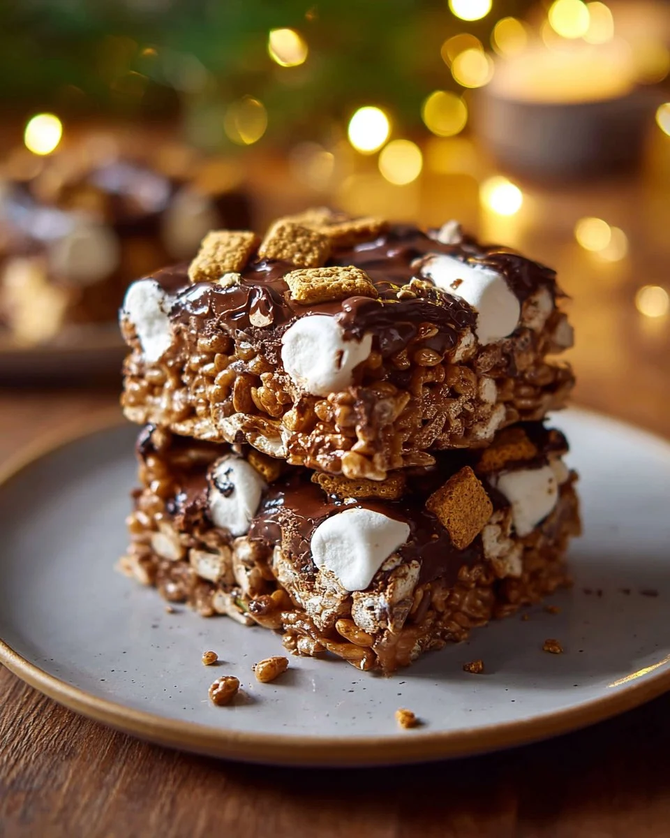Golden Grahams S'mores Bars