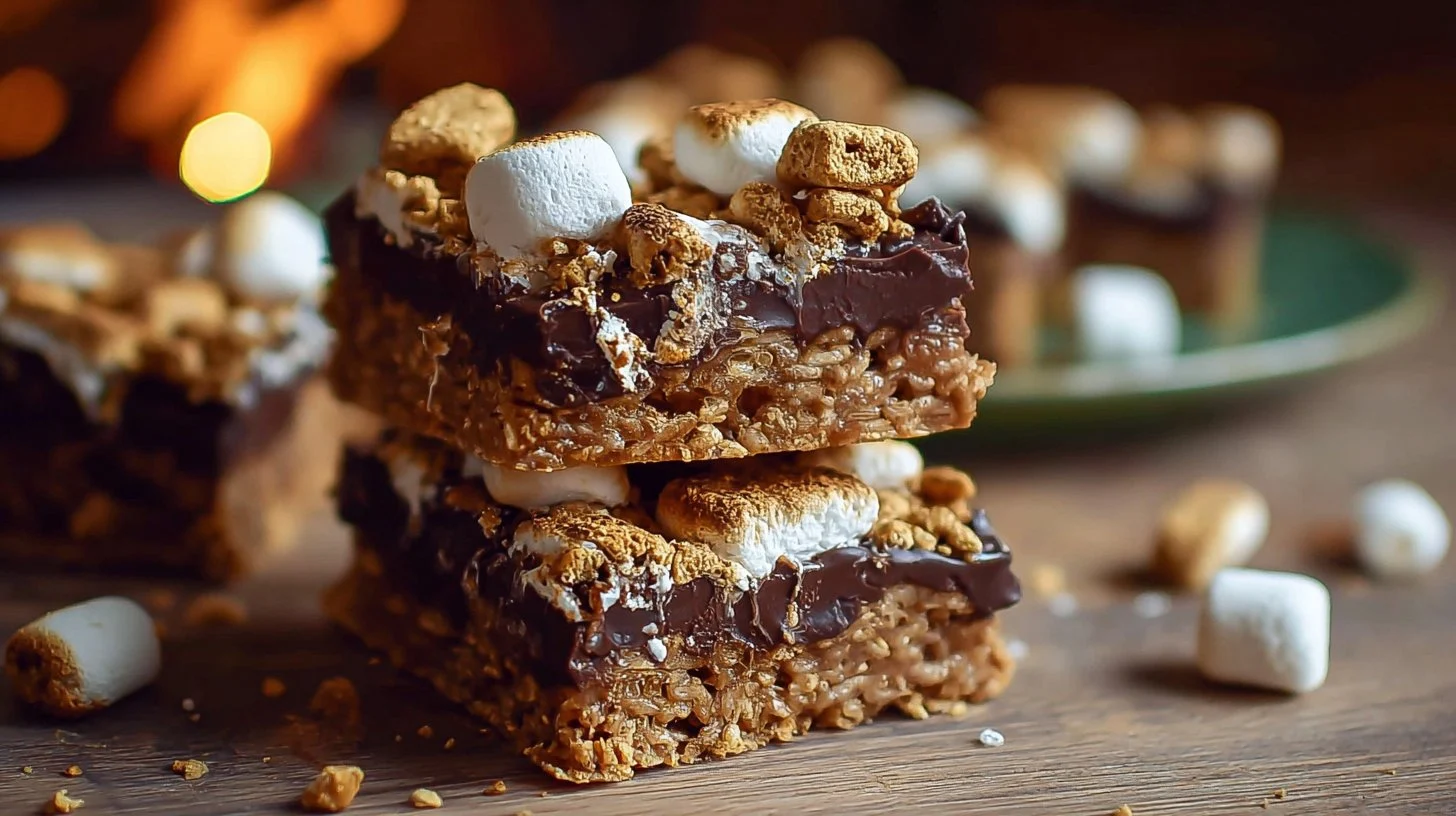 Golden Grahams S'mores Bars