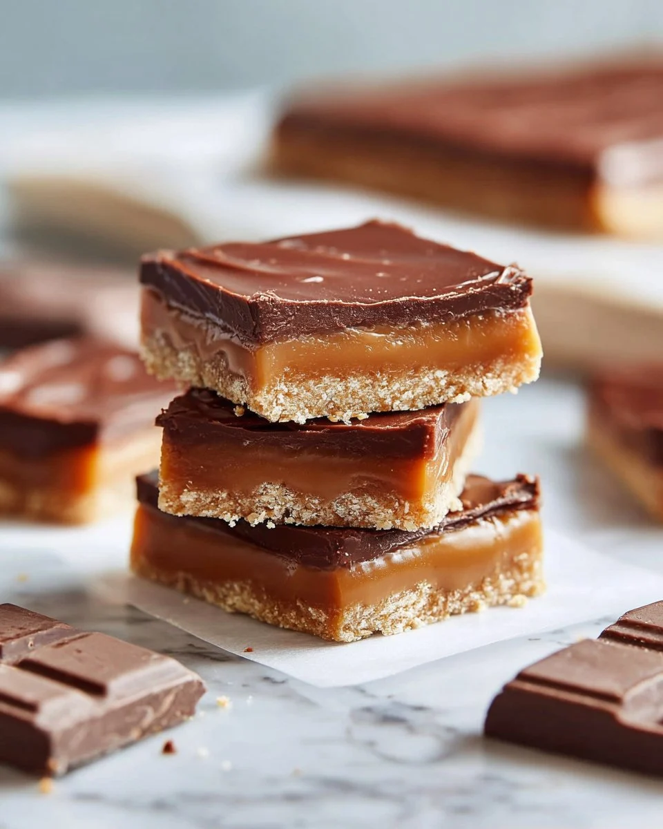 Milk Chocolate Dulce de Leche Bars
