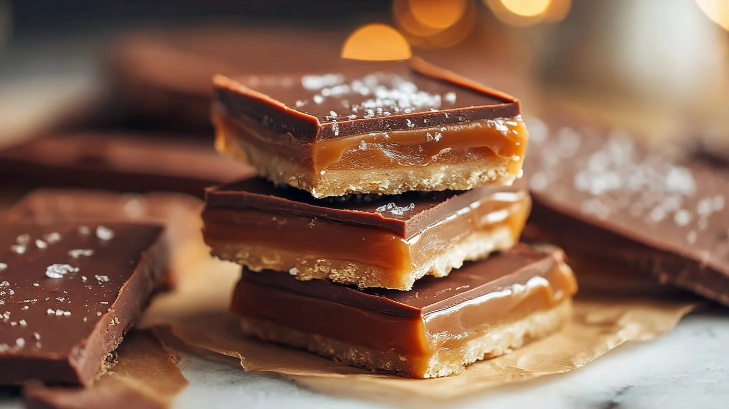 Milk Chocolate Dulce de Leche Bars