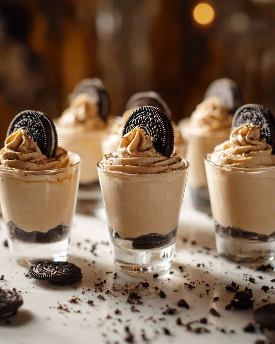 Peanut Butter Pie Shooters