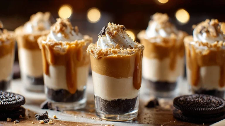 Peanut Butter Pie Shooters