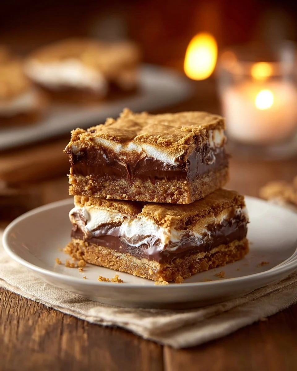 Peanut Butter S'mores Bars