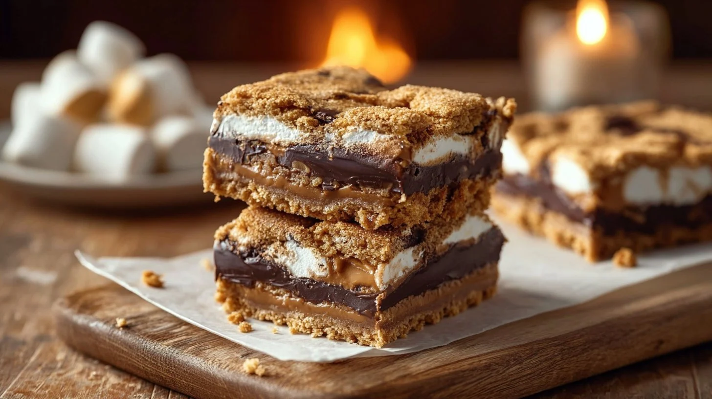 Peanut Butter S'mores Bars