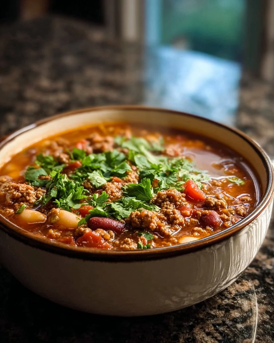 Spicy Sausage Posole