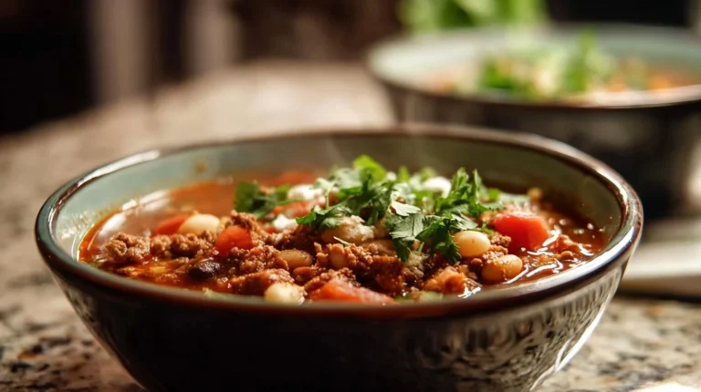 Spicy Sausage Posole