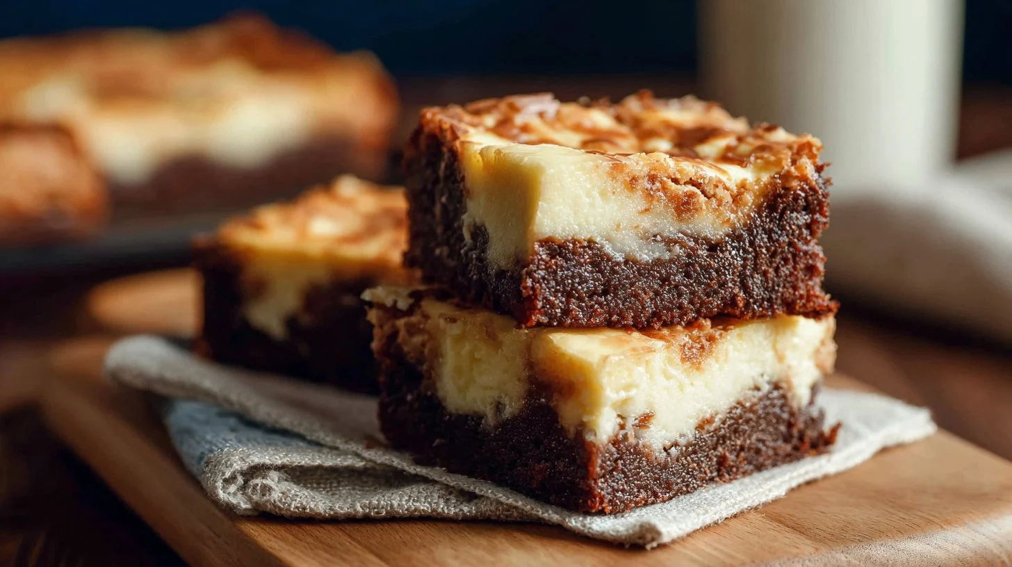 White Chocolate Cheesecake Brownies