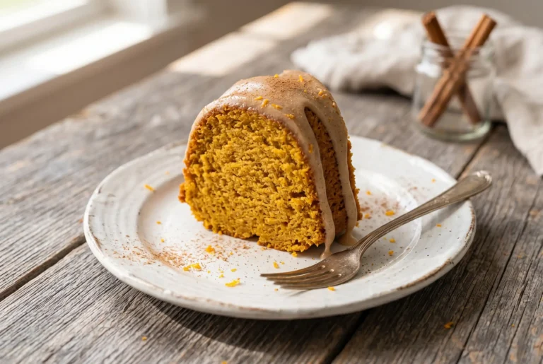 Irresistibly Moist Pumpkin Bundt Cake with Cinnamon Glaze Recipe