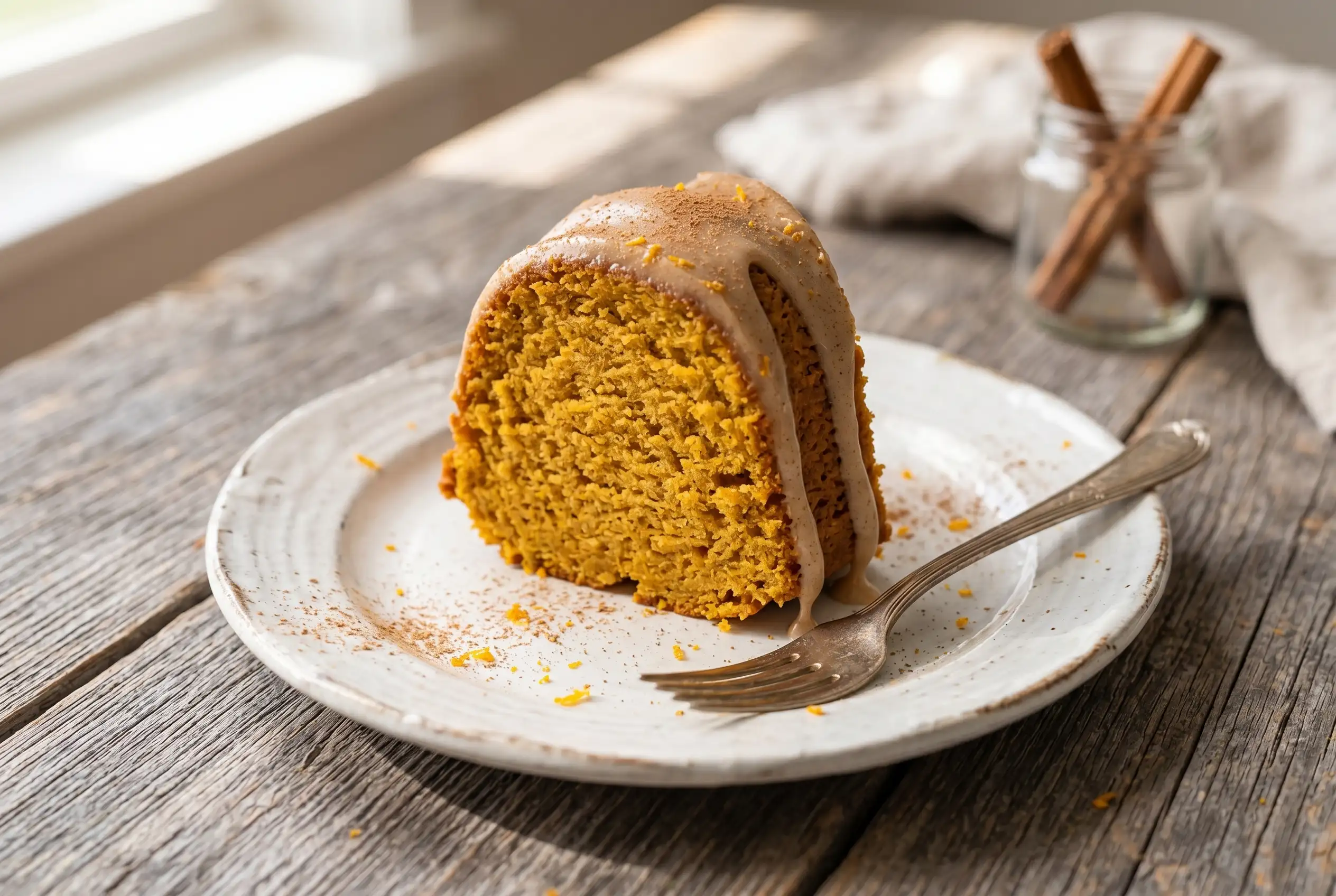 Irresistibly Moist Pumpkin Bundt Cake with Cinnamon Glaze Recipe